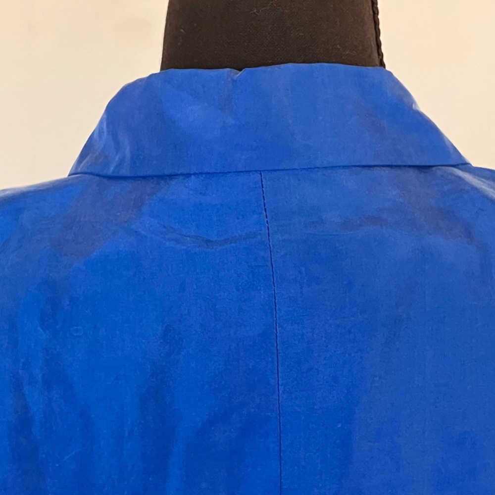 Sellecas Silk Royal blue 100% silk blazer - Picture 2 of 11